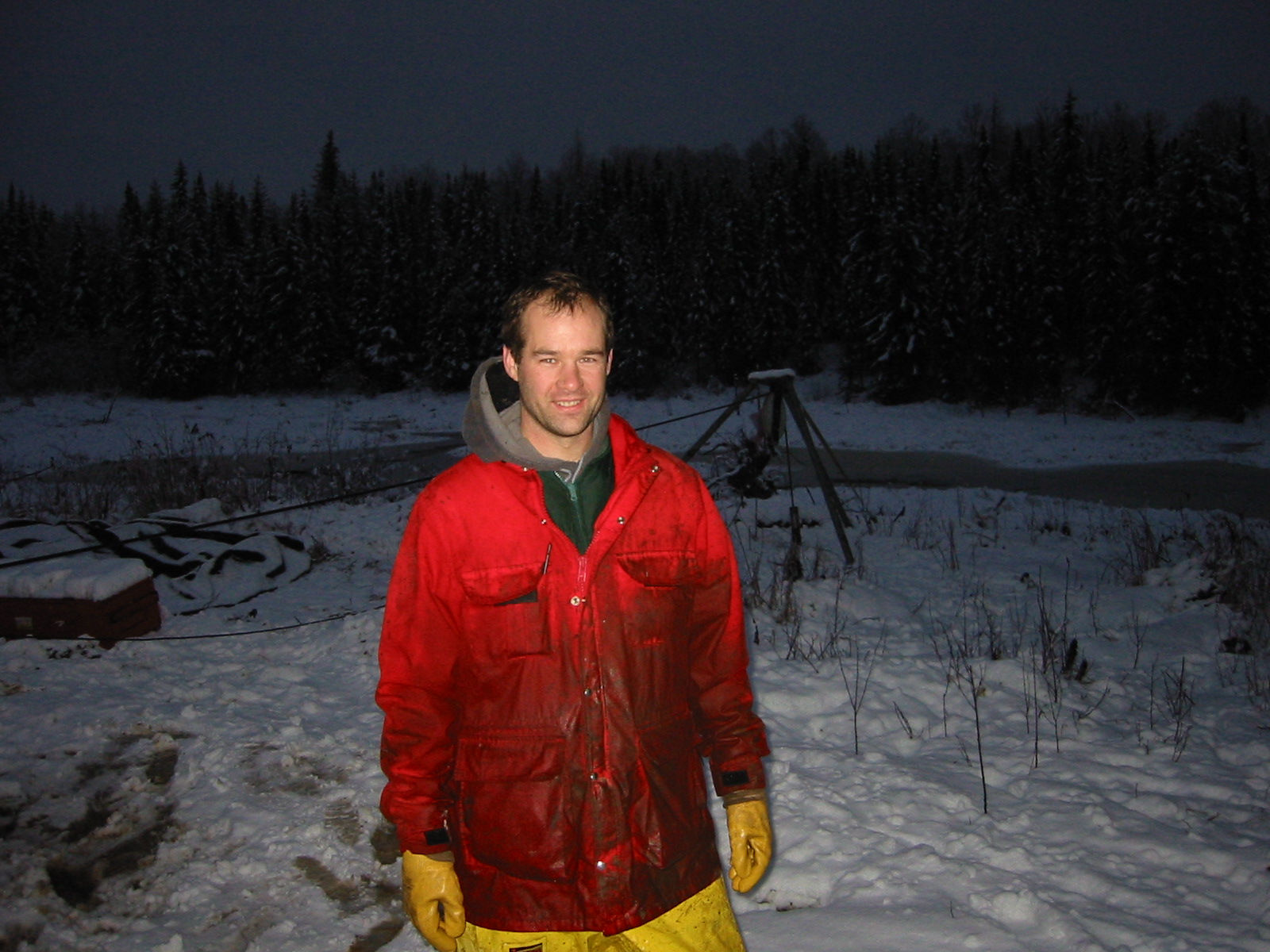 Vertical seismic profile field work in Quebec