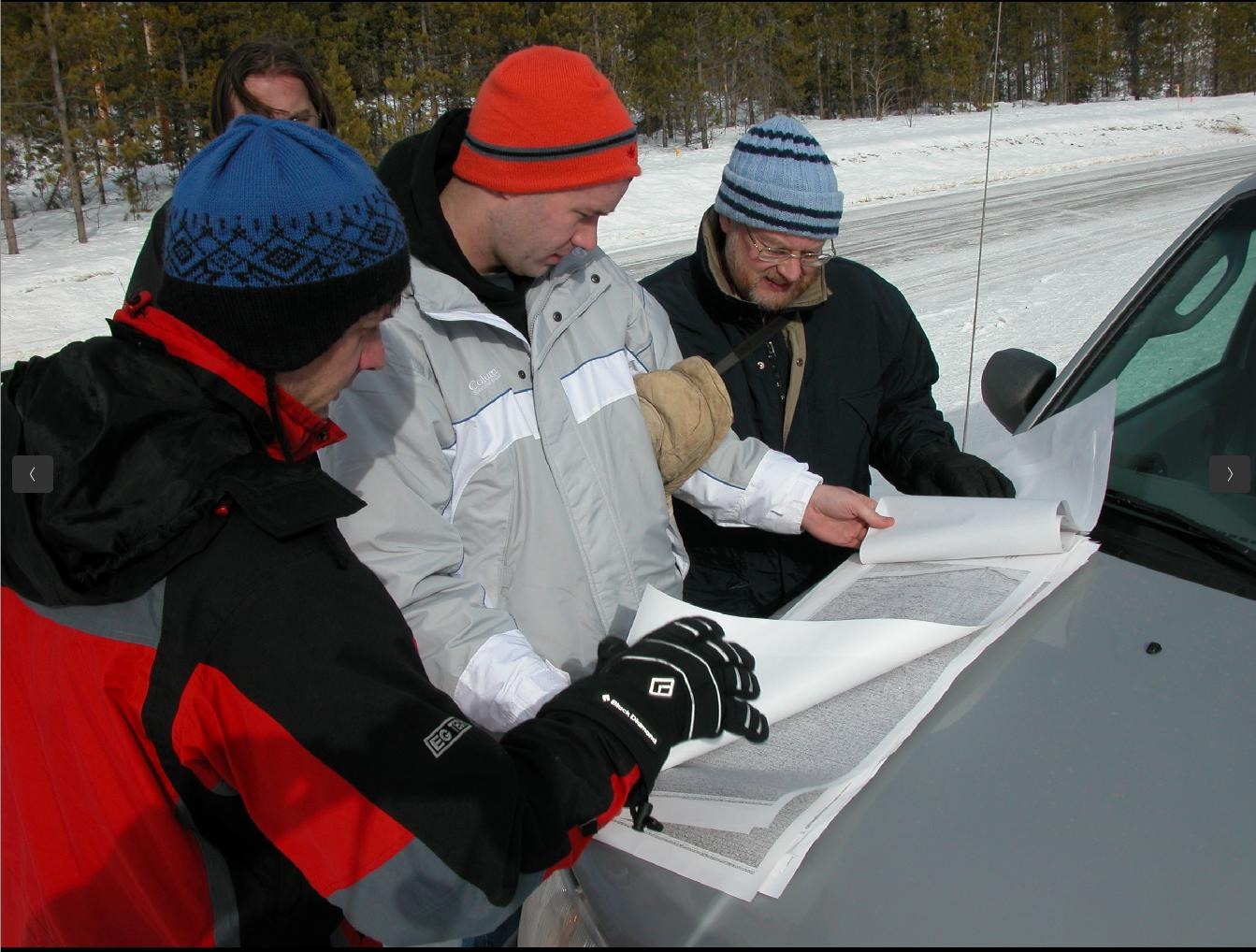 Quality control of raw seismic data during a Yukon survey